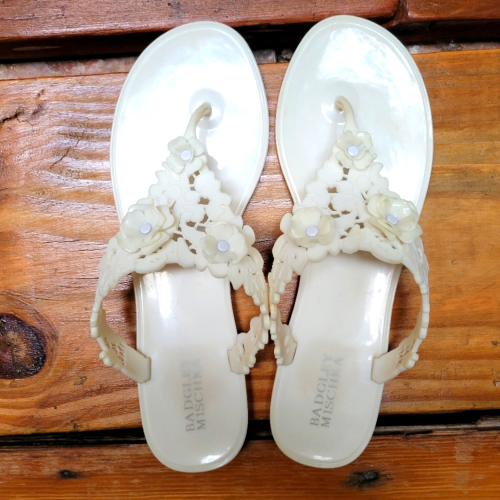 Mischka Badgley BALI JELLY FLIP FLOP